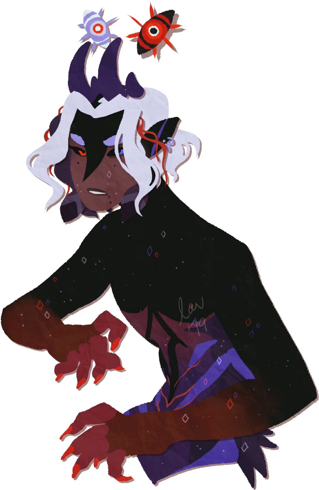 “one Last Little Practice Piece With This New Style - Cartoon Clipart (1280x1792), Png Download