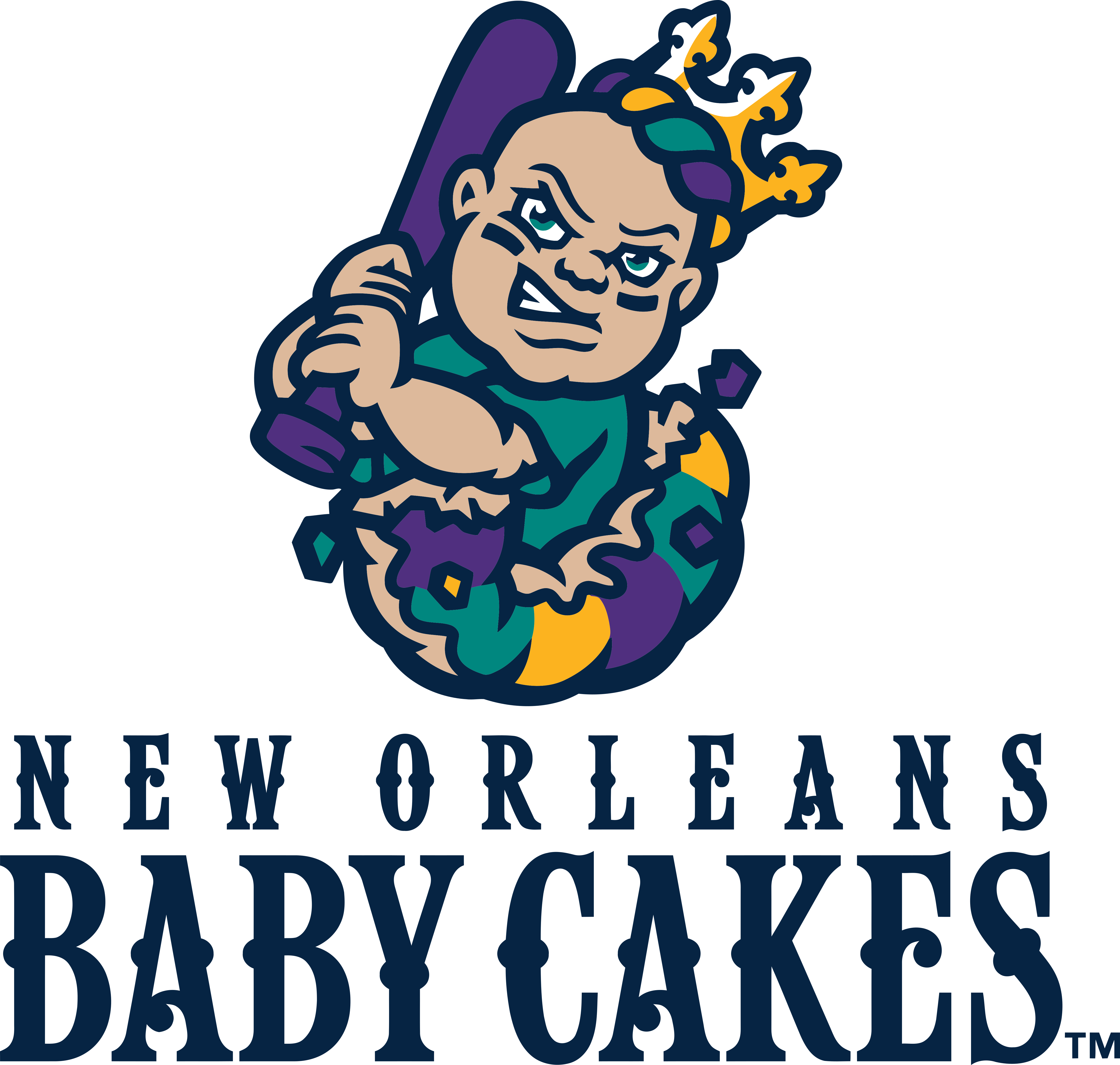 New Orleans Baby Cakes Clipart (5000x4755), Png Download