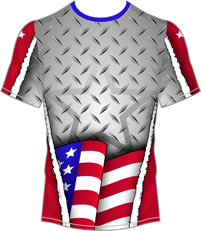 Americana Steel Front - Flag Of The United States Clipart (666x767), Png Download