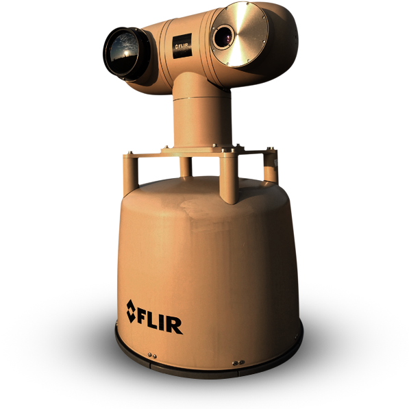 Flir Argus - Radar With Thermal Camera Clipart (600x625), Png Download