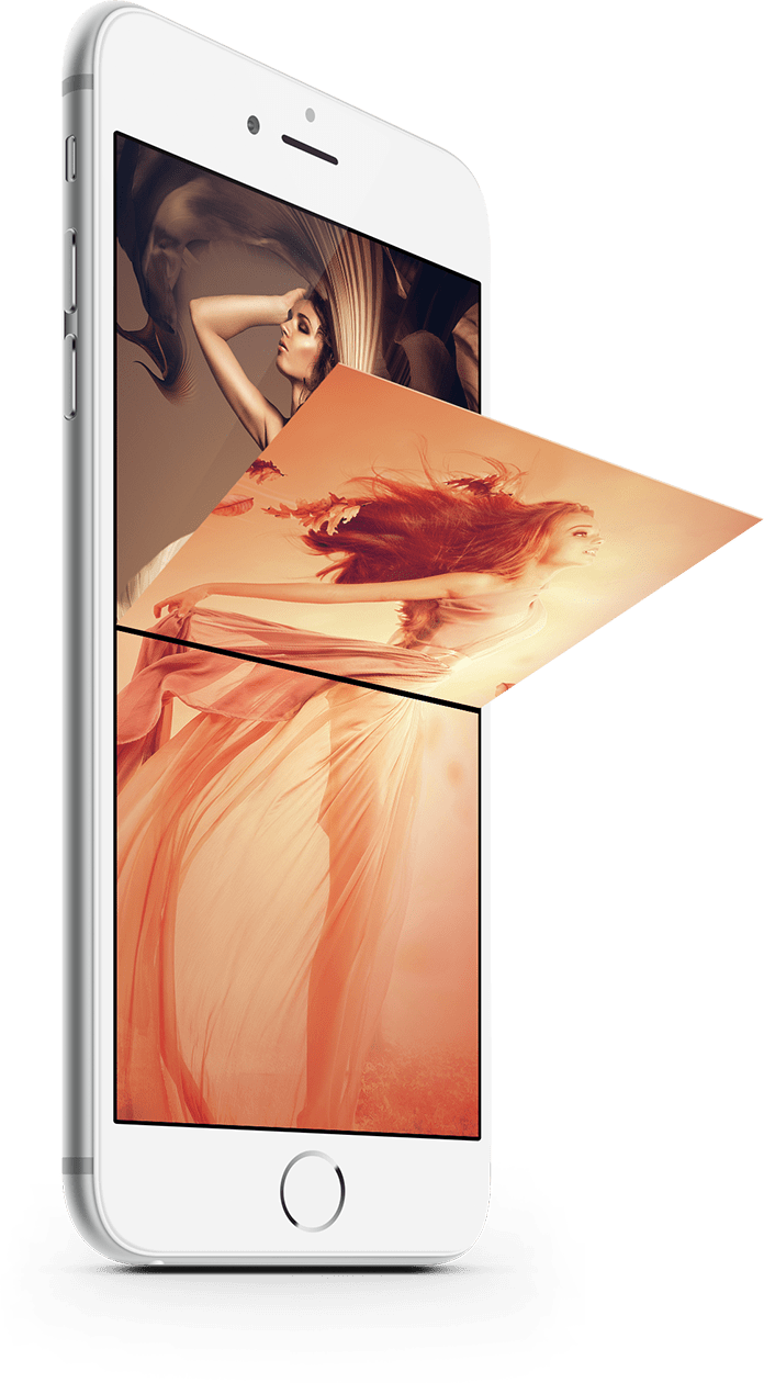 Adtile Motion Ad - Smartphone Clipart (696x1260), Png Download