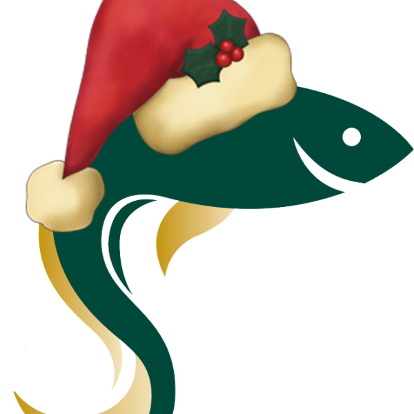 Logo Pez Navidad - Drawing Of Santa's Hat Clipart (600x600), Png Download