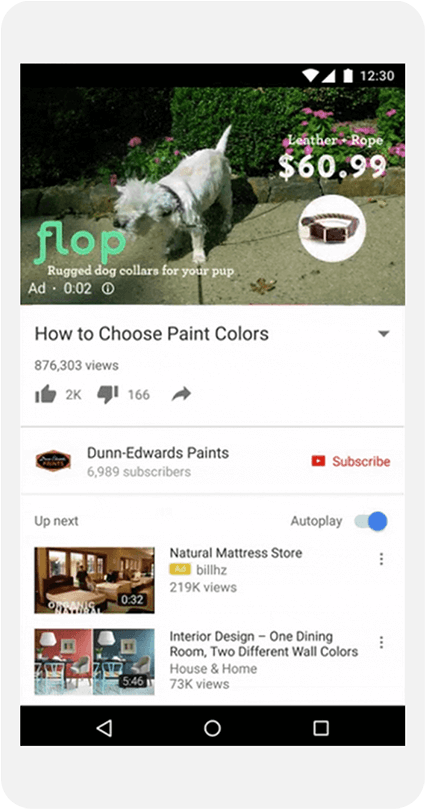 Bumper Ad - Trueview For Shopping Png Clipart (636x840), Png Download