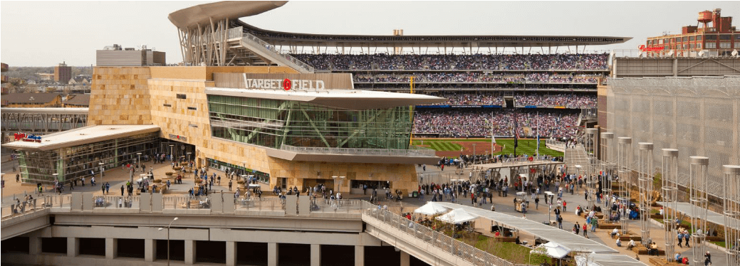 Tampa Bay Rays - Target Field Exterior Clipart (1038x576), Png Download