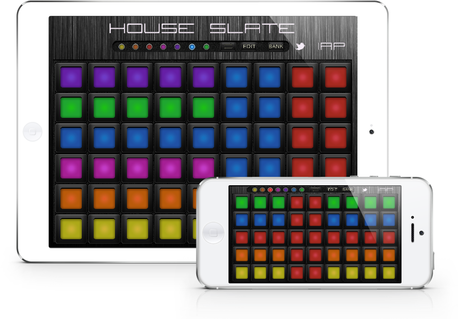 House Music Pads - Smartphone Clipart (1200x726), Png Download