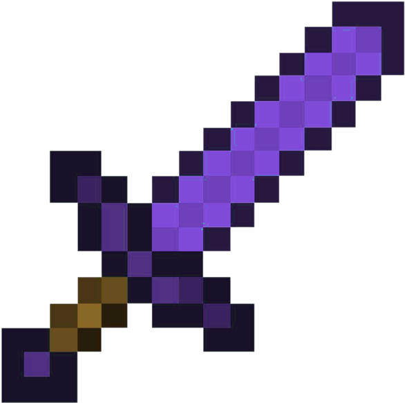 Dragonstone Sword - Minecraft Lapis Lazuli Sword Clipart (640x640), Png Download