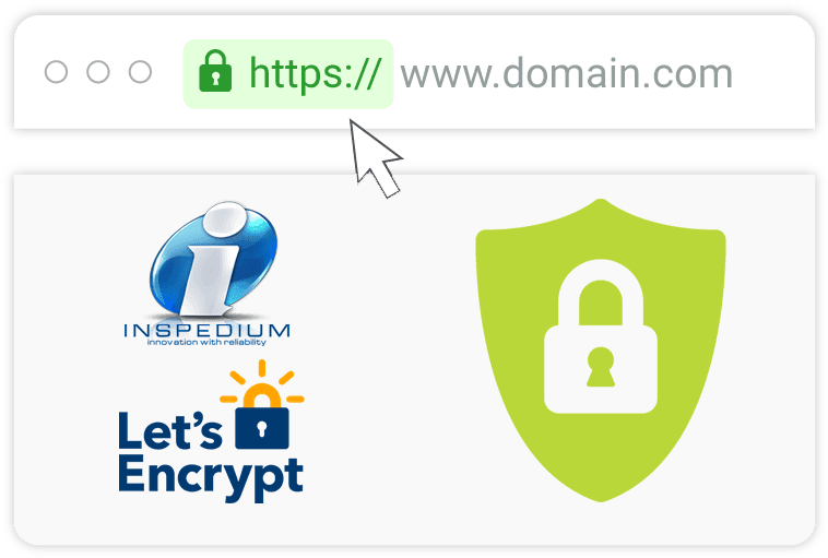 Free Ssl Certificates With All Web Hosting Plans - Let's Encrypt Clipart (800x530), Png Download