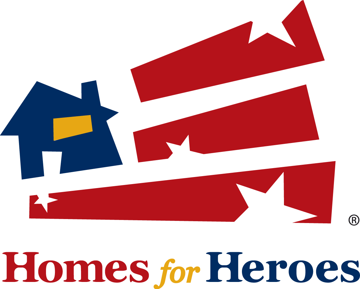 Homes For Heroes Logo Clipart (1174x942), Png Download