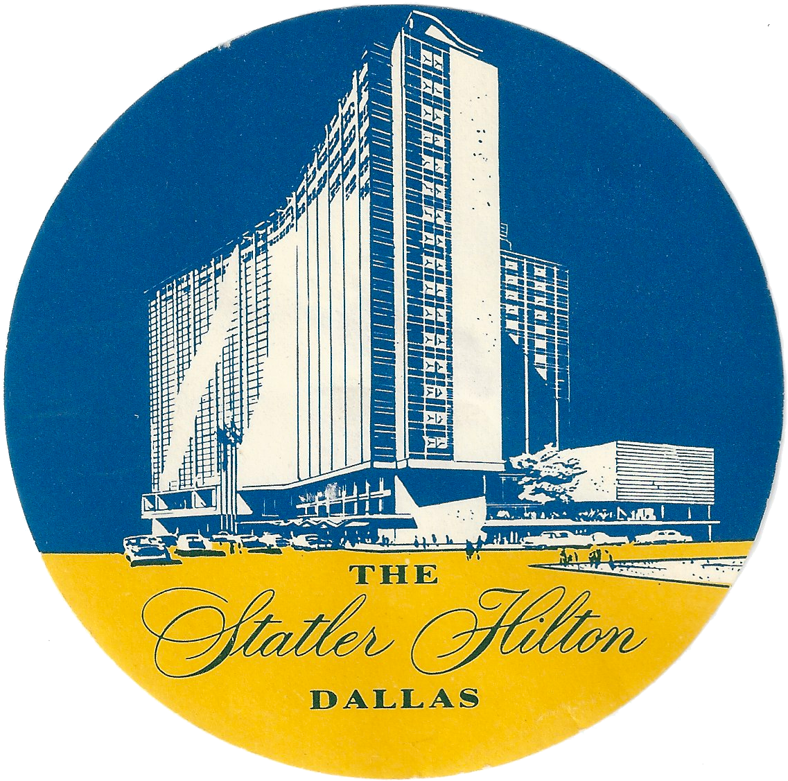 Advertisements Announced The Hotel's Opening To The - Label Clipart (1170x1164), Png Download