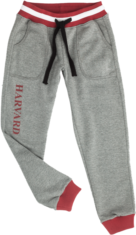 Harvard University Joggers - Pajamas Clipart (519x895), Png Download