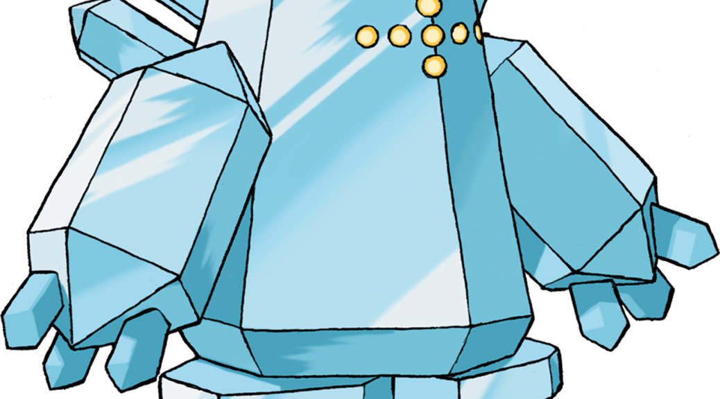 Regice - Pokémon Regice Clipart (1038x576), Png Download