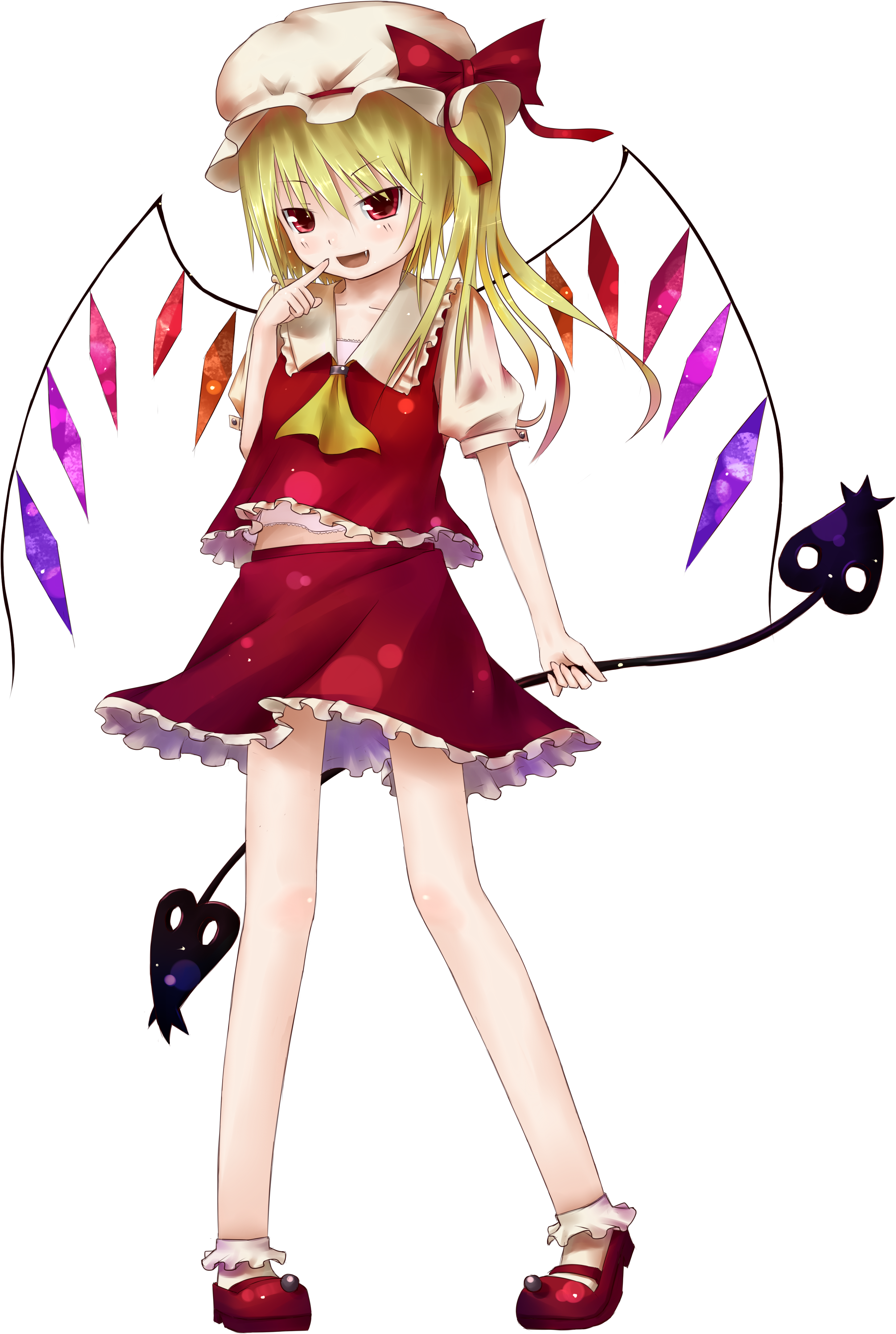 Original) Loading Flandre Scarlet - Flandre Scarlet Transparent Clipart (3500x4400), Png Download