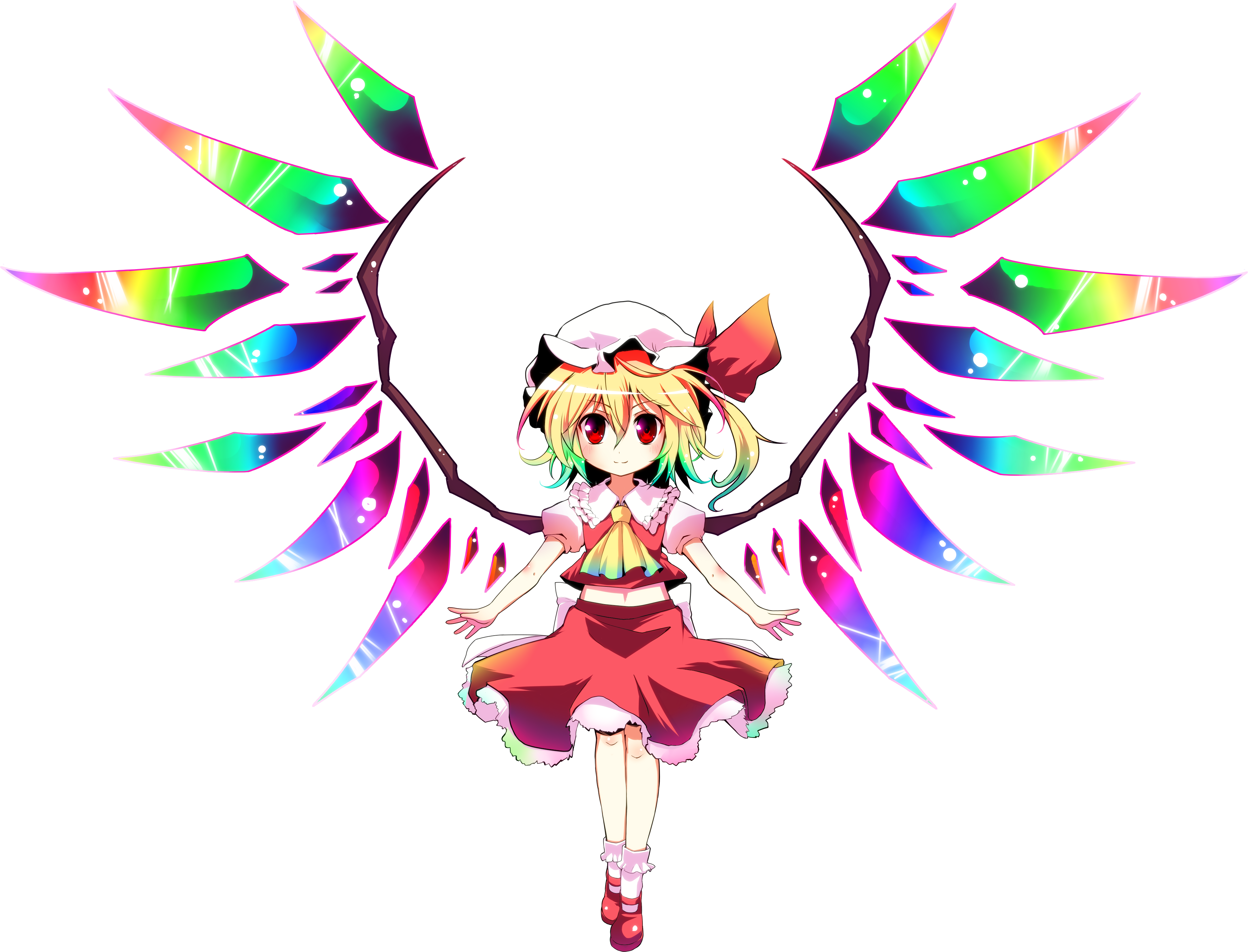 Original) Loading Flandre Scarlet - Png Touhou Clipart (4000x3000), Png Download