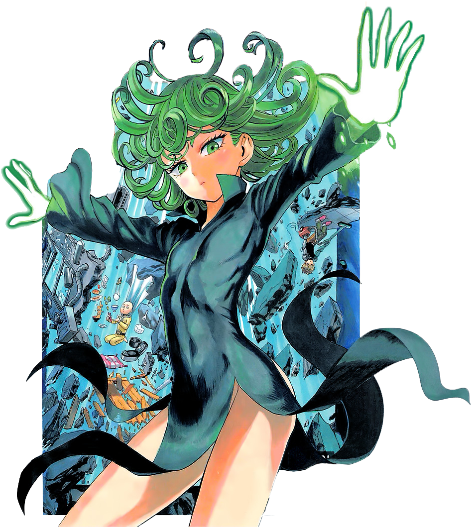 A Dedication To Tatsumaki - One Punch Man Book 10 Clipart (1000x1080), Png Download