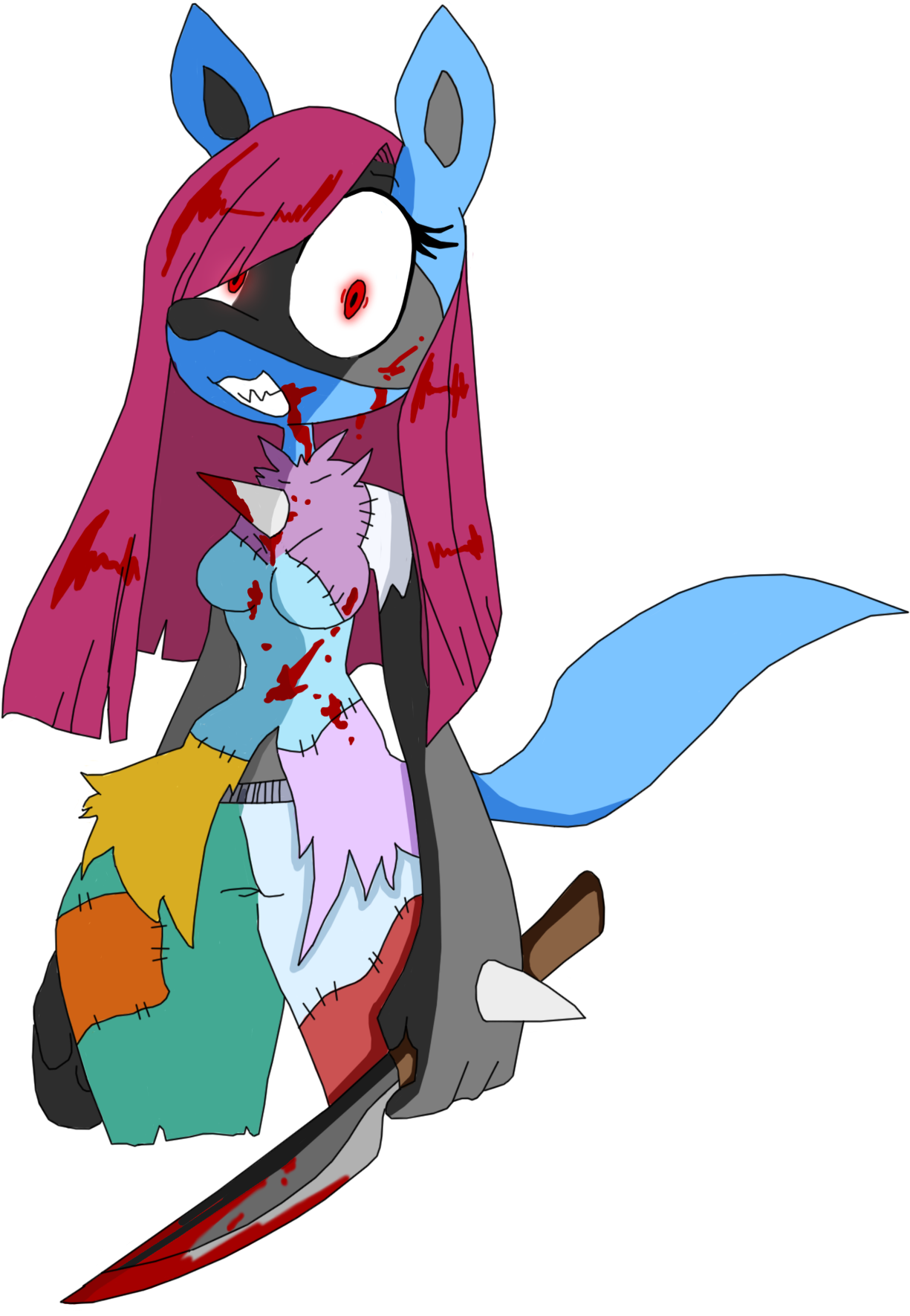 Pinkamena Auriia Is Coming For You - Cartoon Clipart (1280x1798), Png Download