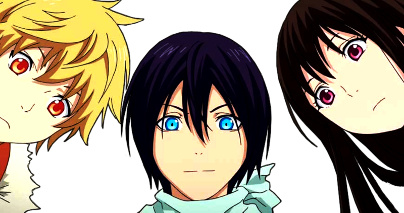 Yato, Yukine, Hiyori - Yato And Hiyori And Yukine Clipart (800x423), Png Download