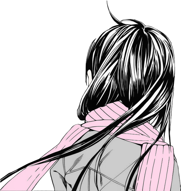 Noragami Yato Kimono - Iki Hiyori Black And White Clipart (617x652), Png Download