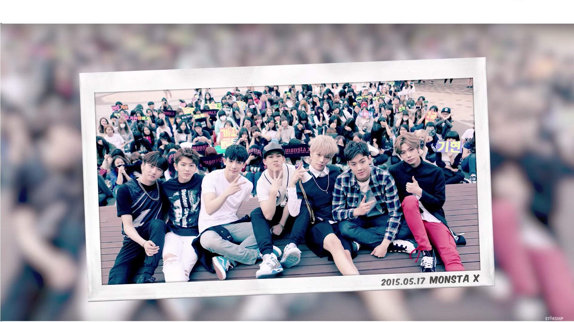 #changkyun #hyungwon #jooheon #kihyun #kpop #minhyuk - Crowd Clipart (1920x1200), Png Download