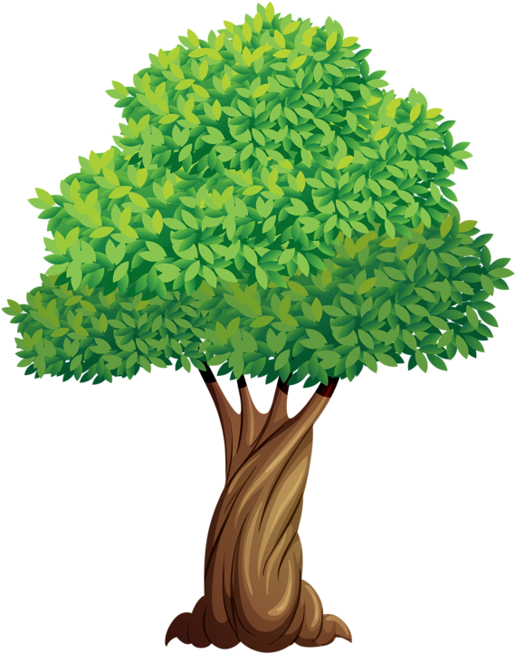 Фотки Día Del Arbol, Flores Pintadas, Hojas, Cuadernos, - Desenho Arvore Png Clipart (588x800), Png Download