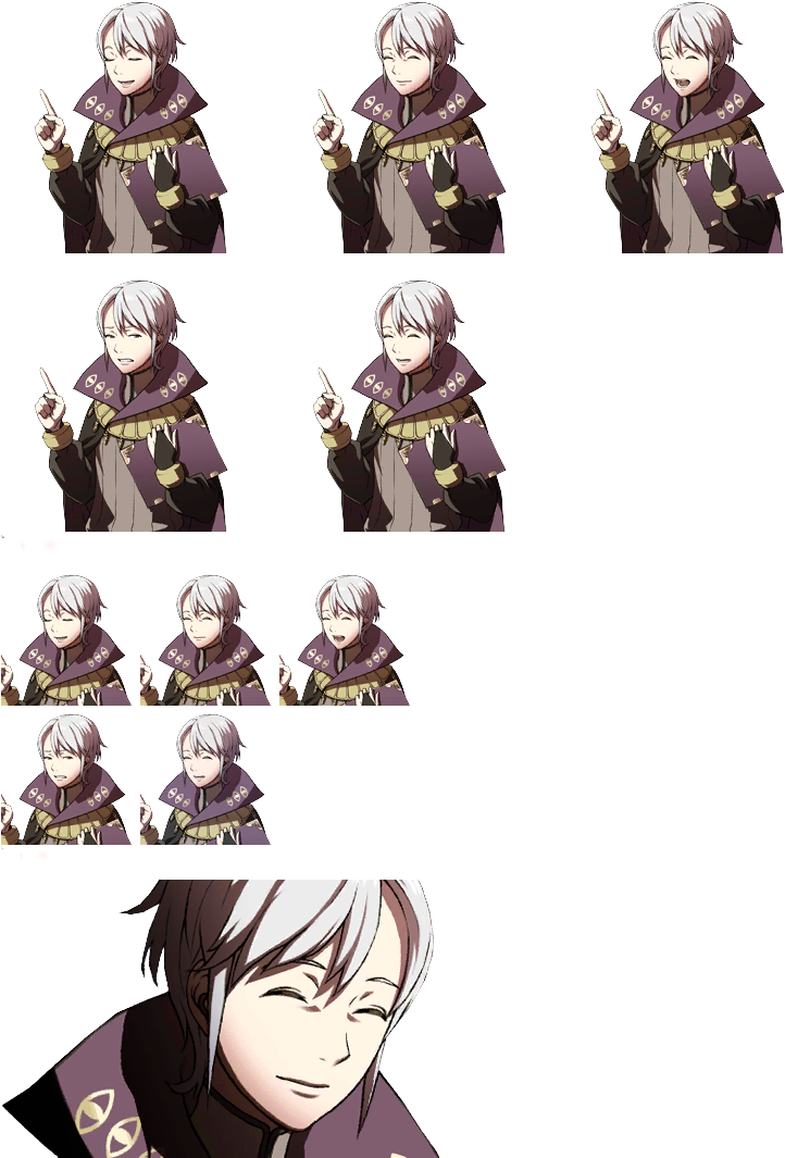 Henry, Inigo Portrait - Fire Emblem Awakening Henry Portraits Clipart (768x1088), Png Download