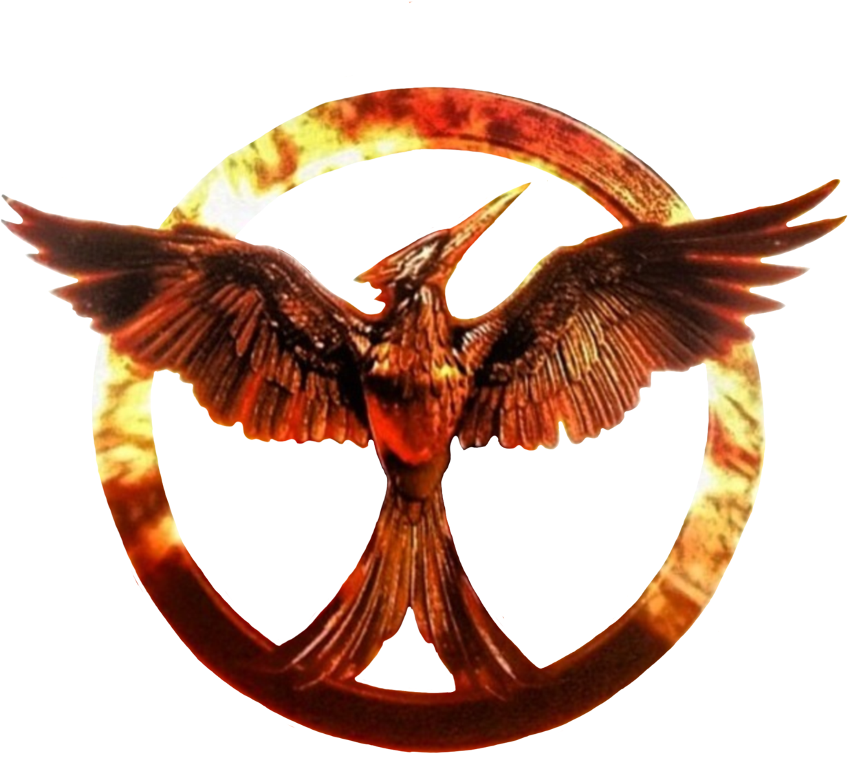 The Mockingjay Logo By Almina Cummings - Mockingjay Logo Png Clipart (1280x1280), Png Download