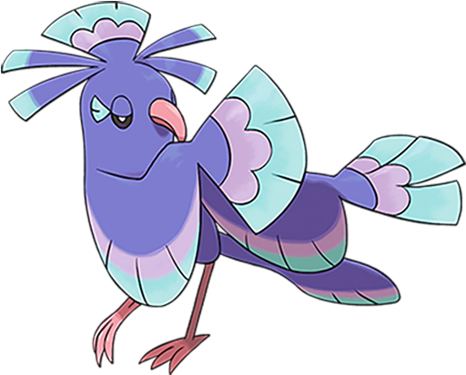 #741 Oricorio - Pokemon Sun And Moon Dancing Bird Clipart (640x640), Png Download