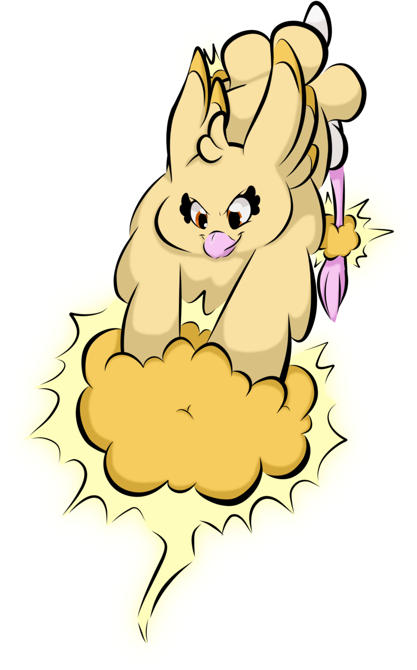 Line Art By @daily Pompom Oricorio And Coloring By - Cartoon Clipart (1280x1386), Png Download