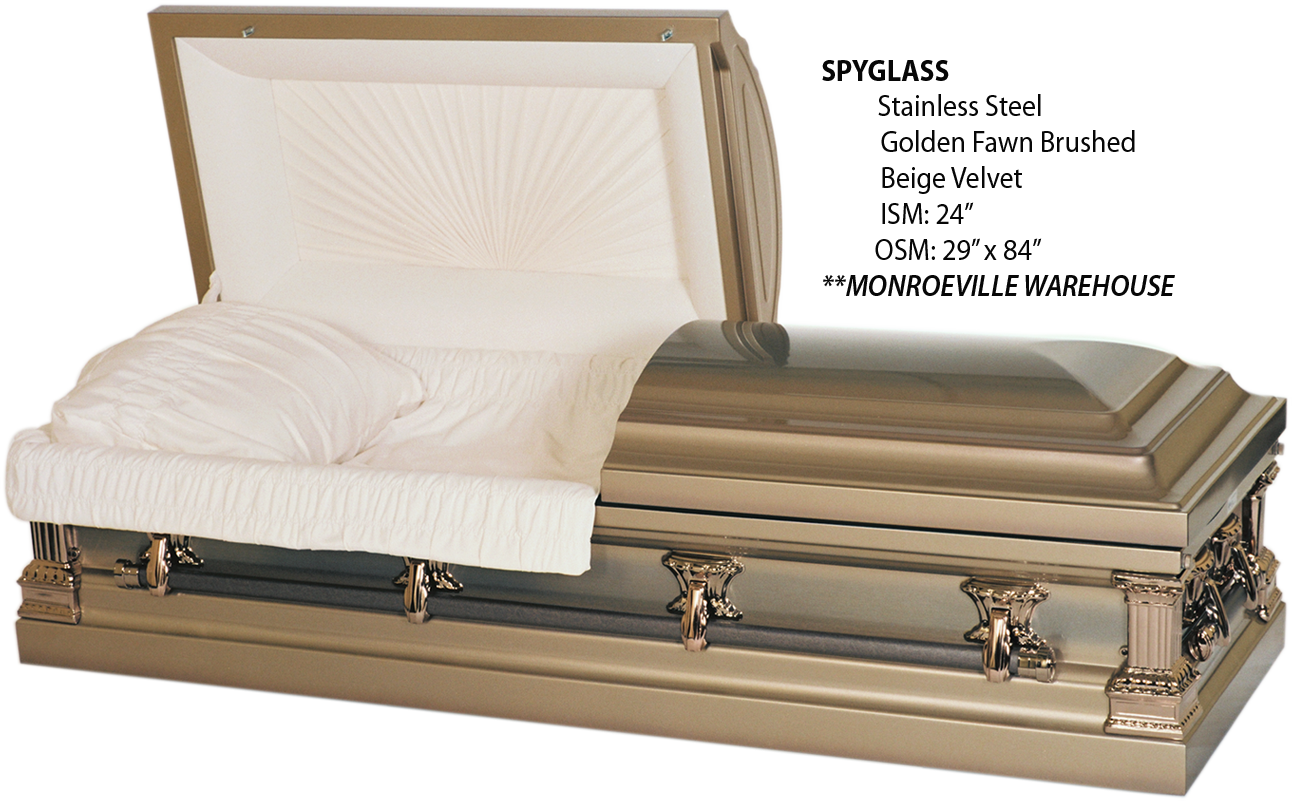 Spyglass Golden Fawn Stainless Steel - Drawer Clipart (1292x801), Png Download