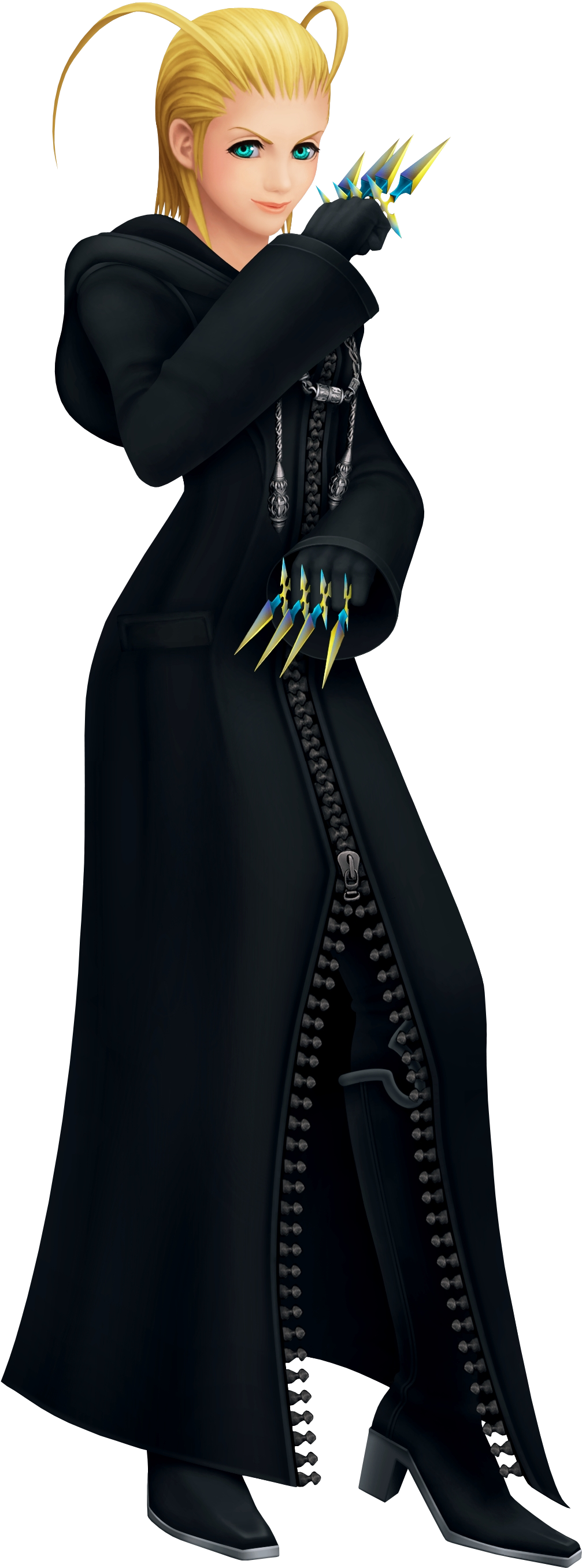 Hello I'm Larxene, Number 12 In Organization 13, My - Larxene Kingdom Hearts Clipart (1418x2742), Png Download