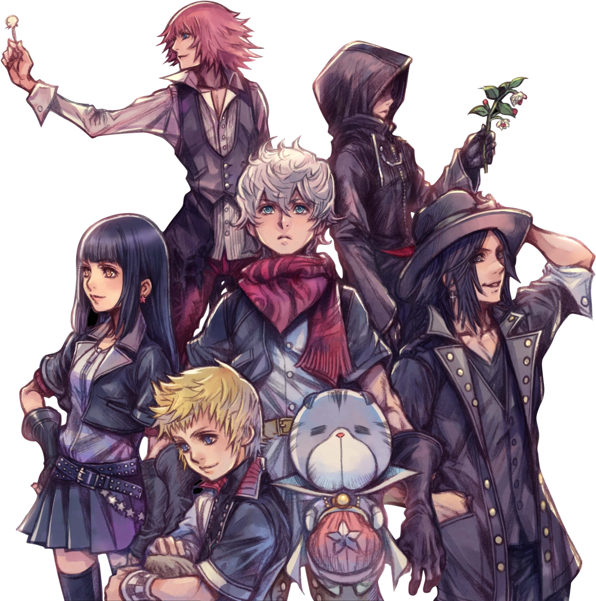 Zoom - - Kingdom Hearts Union Χ Cross Clipart (1280x1325), Png Download