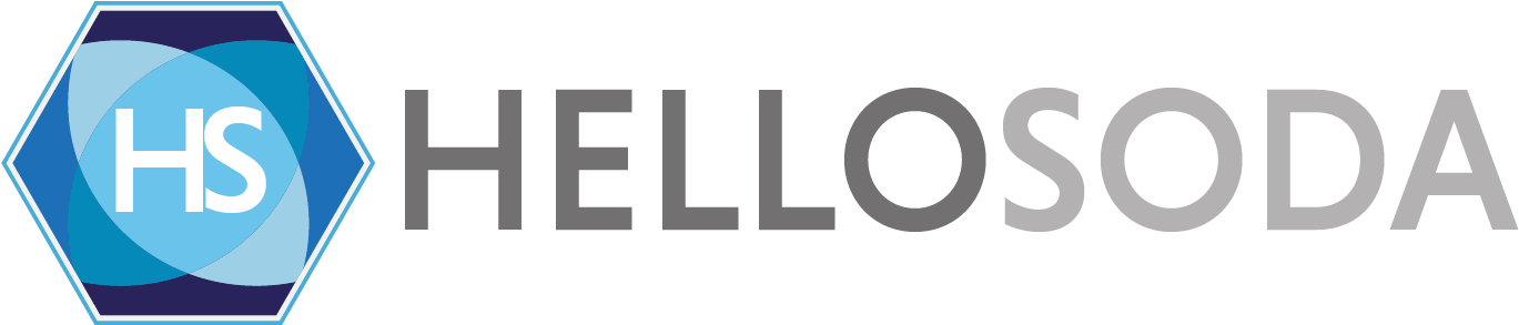 Hello Soda - Hellosoda Logo Png Clipart (1440x378), Png Download
