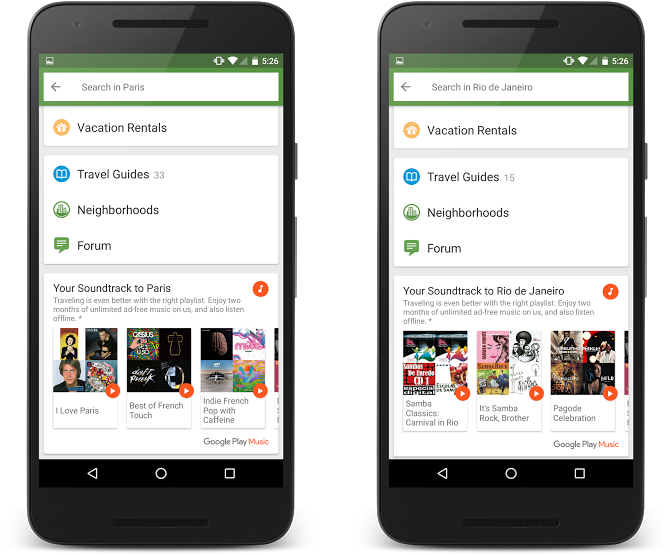 Trip Advisor Google Play Music Partnership - Tripadvisor Android Clipart (1100x730), Png Download