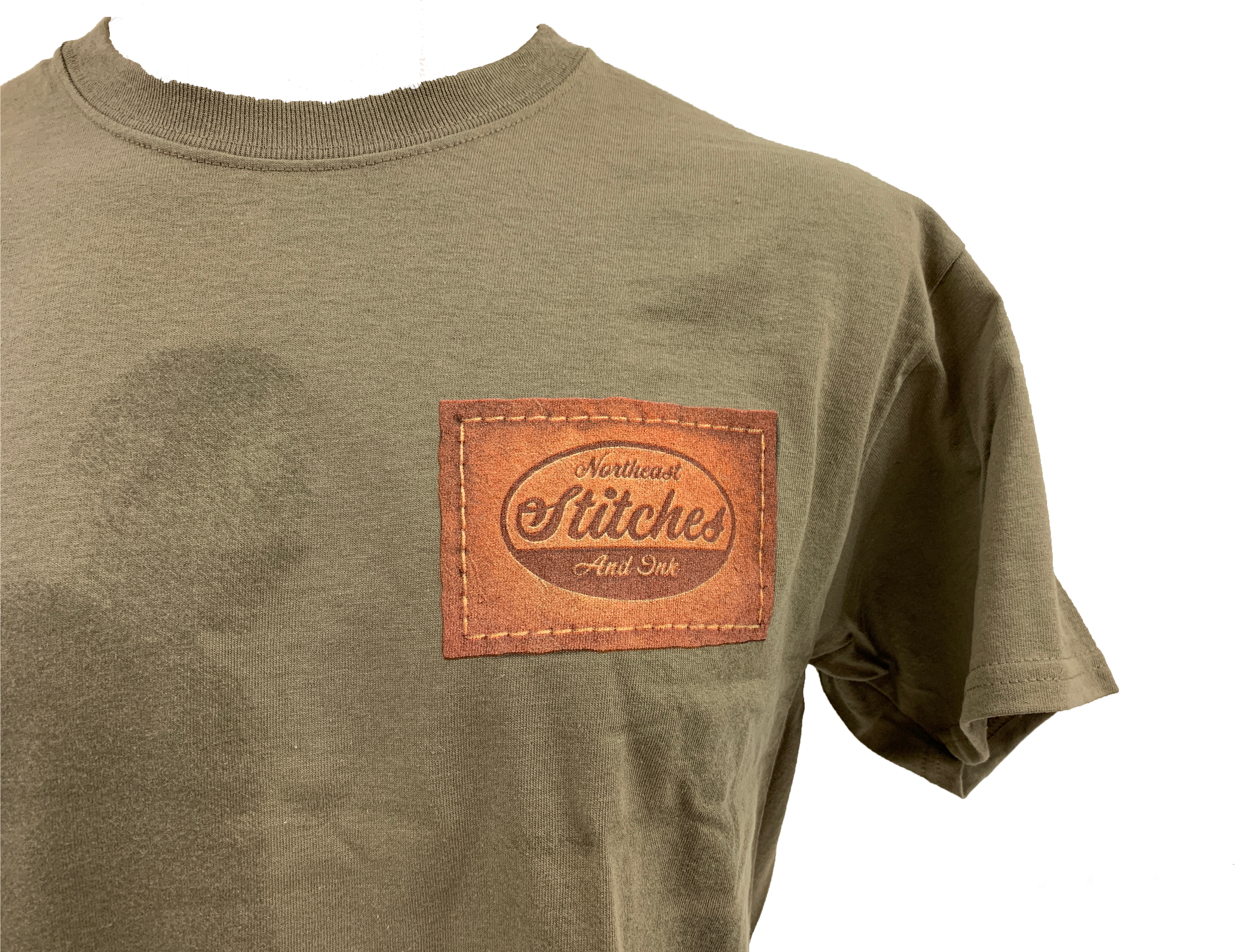 Add A One Color Tone On Tone Screen Print To This Or - Long-sleeved T-shirt Clipart (4032x3024), Png Download