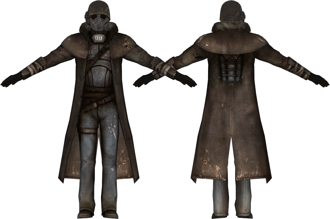 Ncr Ranger Combat Armor - Fallout New Vegas Ncr Ranger Armor Clipart (1104x735), Png Download