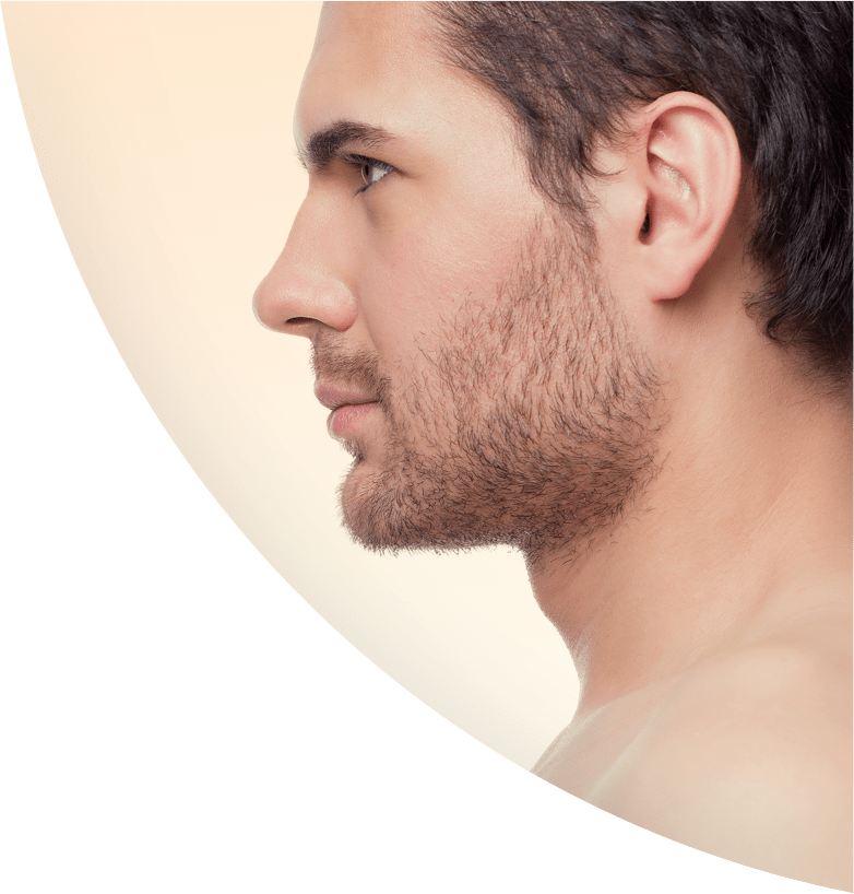 Face Proceedures - Perfect Male Nose Side Profile Clipart (782x818), Png Download