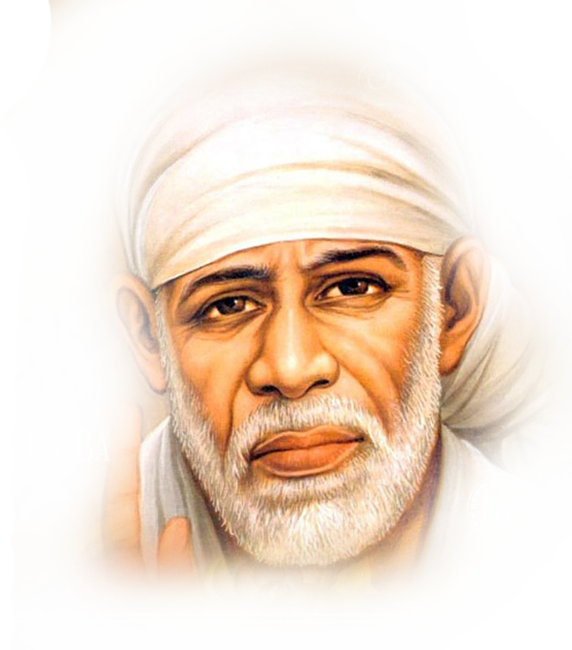 Sai Baba Face Png - Nirmal Baba Clipart (572x650), Png Download
