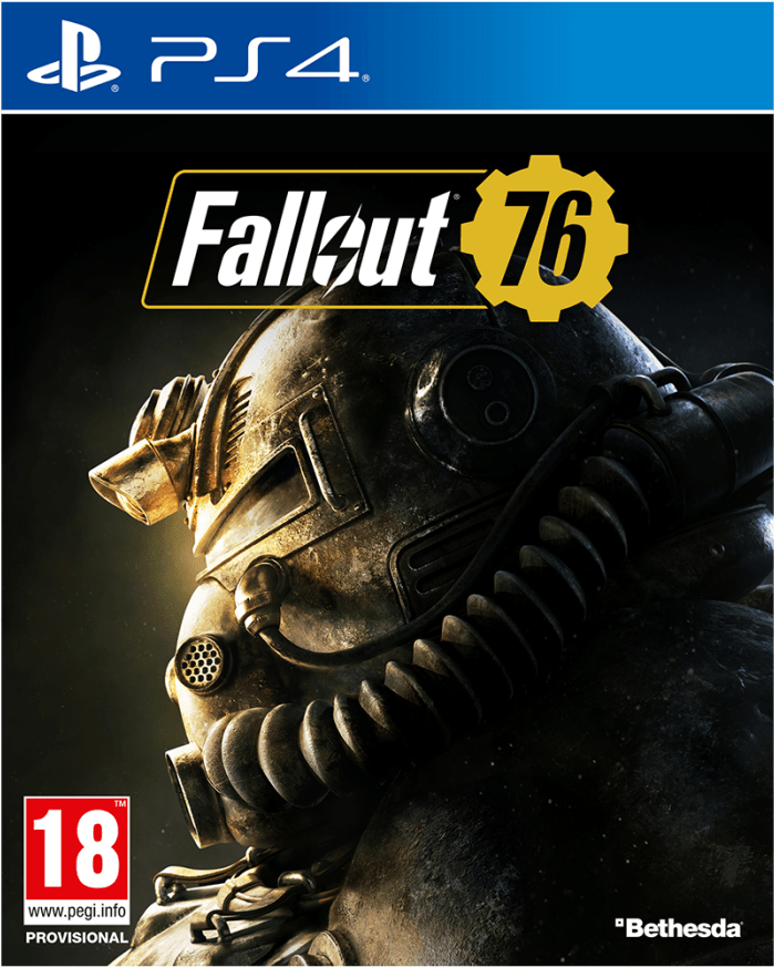 Fallout 76 Available For Pre-order On Ps4 - Fallout Ps4 Clipart (874x874), Png Download