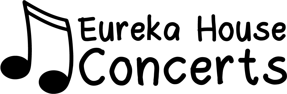 Eureka House Concerts Logo Eureka House Concerts Logo - Black-and-white Clipart (1200x400), Png Download