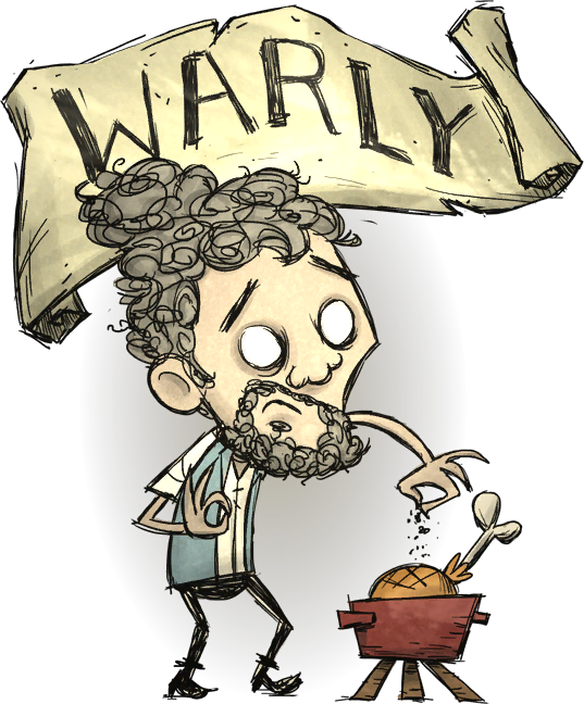 Warly - Don T Starve Shipwrecked Warly Clipart (537x648), Png Download