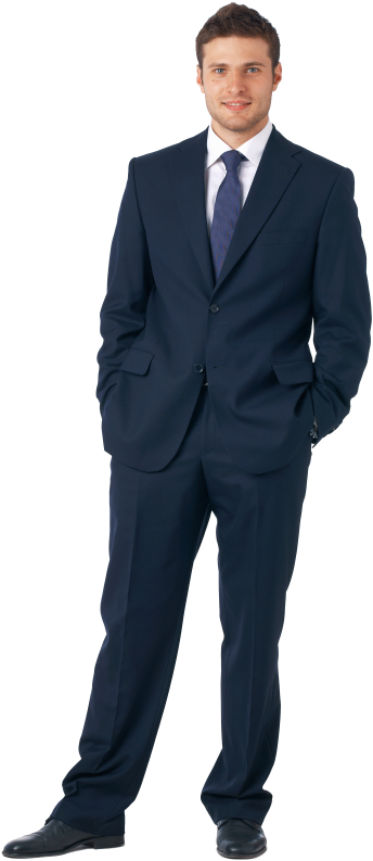 Business Man Standing Png - Businessman Guy Png Clipart (538x797), Png Download