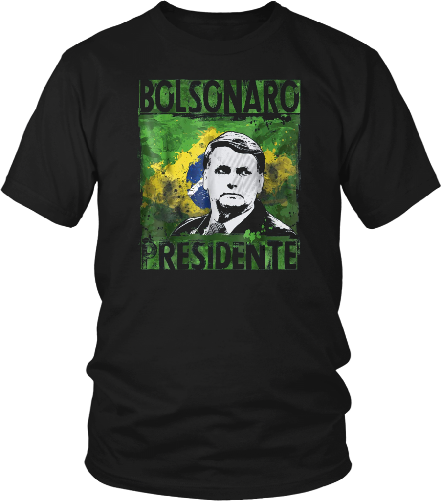 Show Your Support For Jair Bolsonaro With This T Shirt - Space Pin Up Shirt Clipart (902x1025), Png Download
