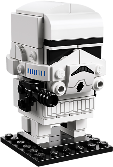 Stormtrooper - Lego Brickheadz Stormtrooper Clipart (800x600), Png Download
