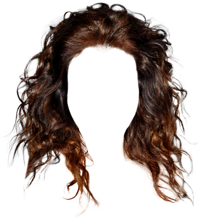 Lace Wig Clipart (521x625), Png Download