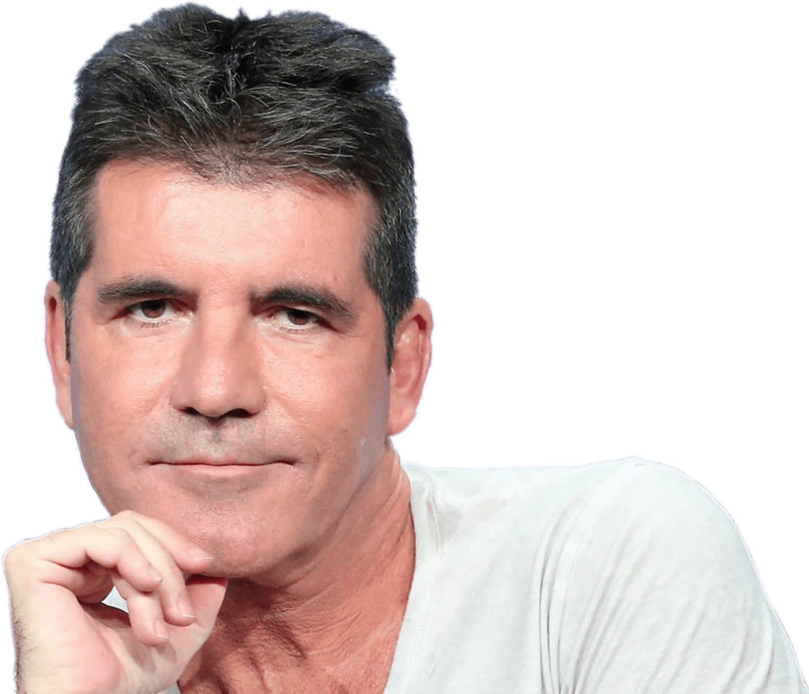 Now And Then Singers , Png Download - Simon Cowell Before He Was Famous Clipart (1662x1426), Png Download