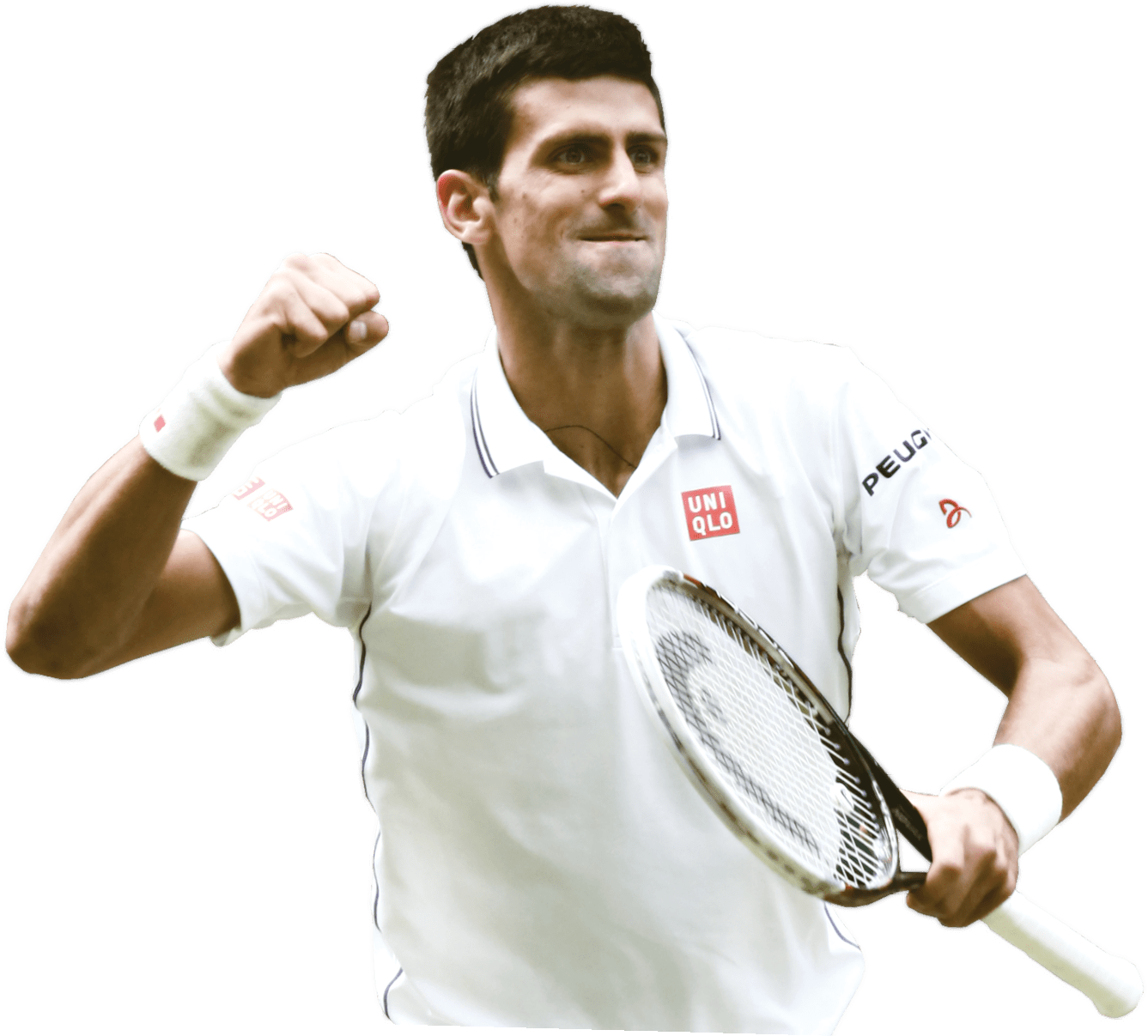 Celebrities - Novak Djokovic Png Clipart (1630x1319), Png Download