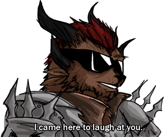L Came Here To Laughiat You - Came Here To Laugh At You Xenoblade 2 Clipart (640x480), Png Download