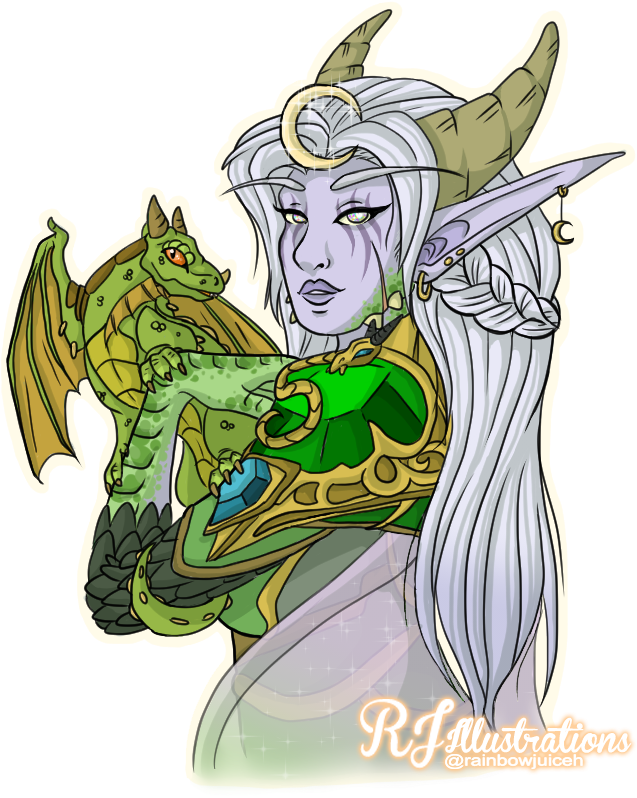 World Of Warcraftverified Account - Cartoon Clipart (750x835), Png Download