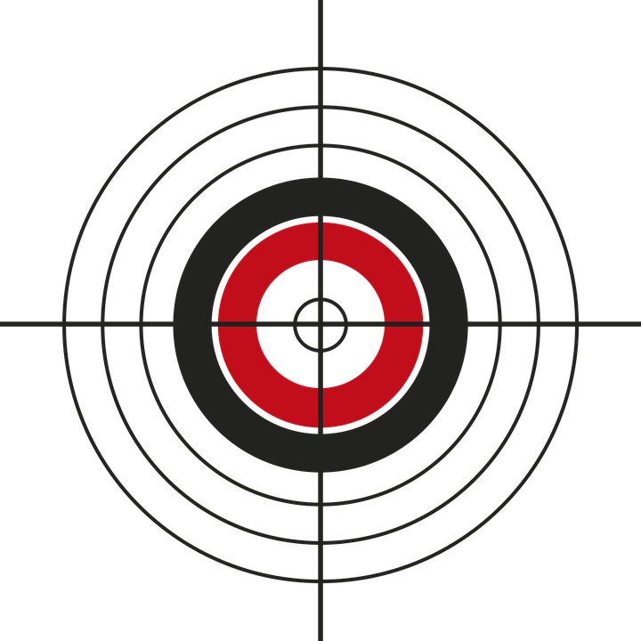 Target Archery District Arch Objectives Arrow - Shoot Target Png Clipart (720x720), Png Download