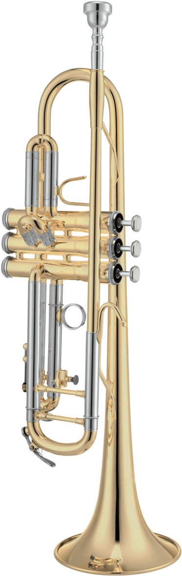 Series 1100m Marching Trumpet In Bb Quantum - Yamaha Mariachi Trumpet Clipart (429x1200), Png Download
