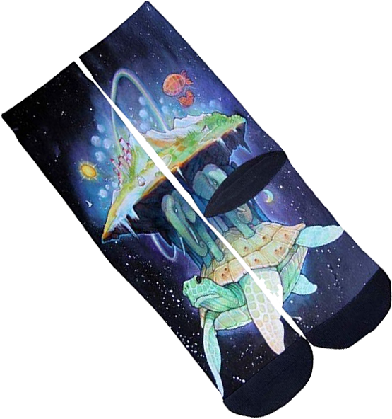 Discworld Socks - Surfing Clipart (600x600), Png Download